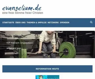 Evangelium.de(Evangelium) Screenshot