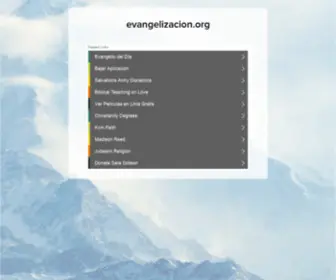 Evangelizacion.org(Evangelizacion) Screenshot
