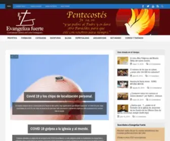 Evangelizafuerte.mx(Evangeliza Fuerte) Screenshot