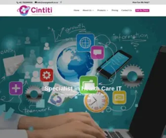 Evangelsoft.co.in(Cintiti Health) Screenshot