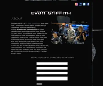 Evangriffith.com(Evan Griffith) Screenshot