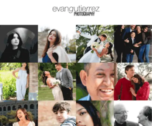 Evangutierrezphotography.com(Evan Gutierrez Photography) Screenshot