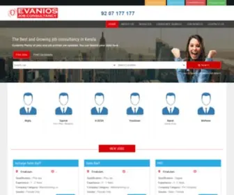 Evaniosjobs.com(Best Job Portal in India) Screenshot