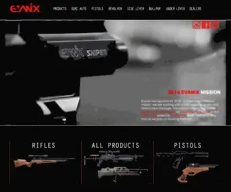 Evanix.com(EVANIX MECA CORP) Screenshot