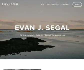 Evanjsegal.com(Evan J Segal) Screenshot