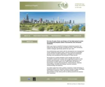 Evanlawgroup.com(Evan Law Group LLC) Screenshot
