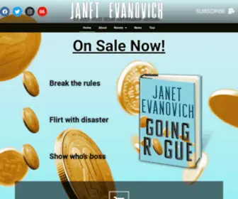 Evanovich.com(Janet Evanovich) Screenshot