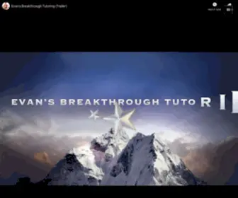 Evansbreakthroughtutoring.com(Evan's Breakthrough Tutoring (Expert Tutor in SAT) Screenshot