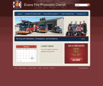 Evansfiredistrict.org(Evans Fire District) Screenshot