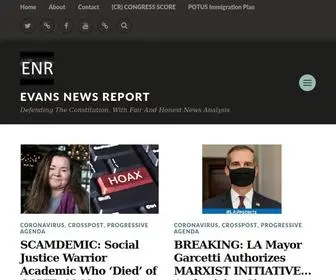 Evansnewsreport.com(Defending The Constitution) Screenshot