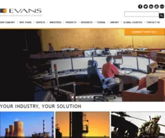 Evansonline.com(Evans Consoles) Screenshot