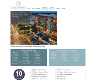 Evanstonhomes.com(Evanston IL Homes For Sale & Real Estate) Screenshot