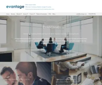 Evantage.com(Home) Screenshot