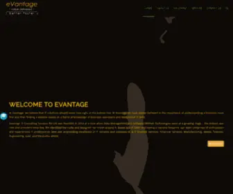 Evantageit.com(Evantage IT Consulting Services Pvt Ltd) Screenshot