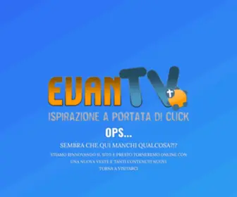 Evantv.net(Ispirazione a portata di click) Screenshot