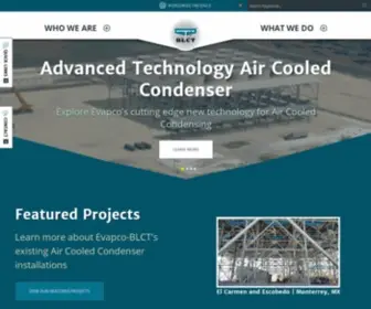 Evapco-BLCT.com(EVAPCO Inc) Screenshot