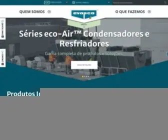 Evapco.com.br(EVAPCO Inc) Screenshot