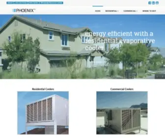 Evapcool.com(Phoenix Manufacturing Inc) Screenshot