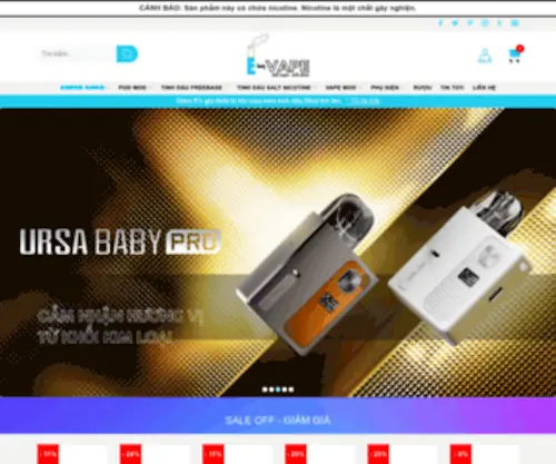 Evape.vn(E-Vape VN) Screenshot