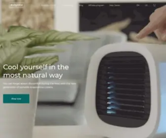 Evapolar.com(Innovative Personal Cooling Solutions) Screenshot