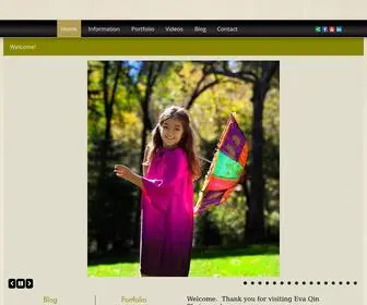Evaqin.com(Eva Qin Photography) Screenshot