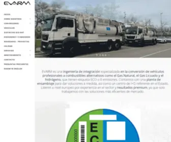 Evarm.com(Conversiones a gas) Screenshot