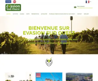 Evasion-Sudouest.com(天博网（中国）有限公司) Screenshot