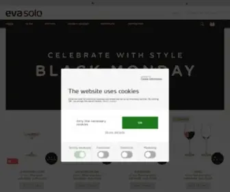Evasolo.com(Eva Solo) Screenshot