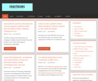 Evautocars.blog(Evautocars blog) Screenshot