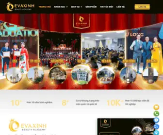 Evaxinhgroup.com(Học Viện Spa Eva Xinh) Screenshot