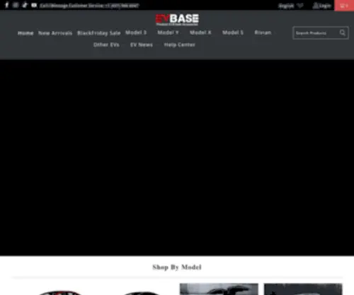 Evbases.com(Professional in ev auto part) Screenshot