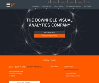 Evcam.com(The Downhole Visual Analytics Company) Screenshot