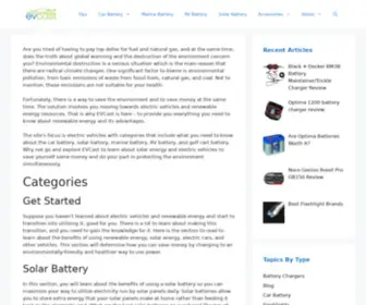 Evcast.com(EV Cast) Screenshot