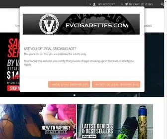 Evcigarettes.com(Electronic Cigarette) Screenshot
