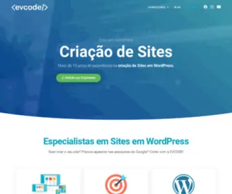 Evcode.com.br(Criação de Sites) Screenshot