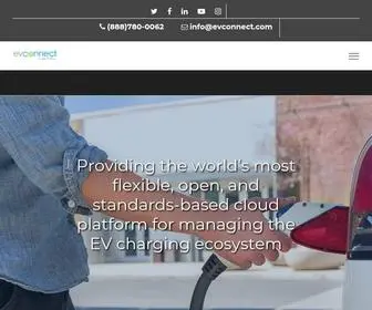 Evconnect.com(EV Connect) Screenshot