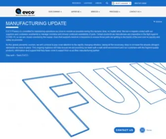 Evcoplastics.com(EVCO Plastics) Screenshot