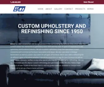 Evcoupholsteryandmfg.com(Sacramento Upholstery) Screenshot