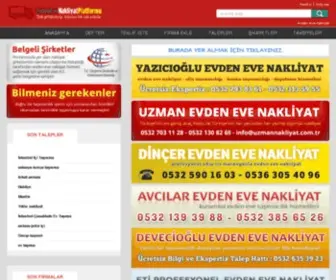 Evdenevenakliyat-Platformu.com(EVDEN EVE NAKLİYAT PLATFORMU) Screenshot