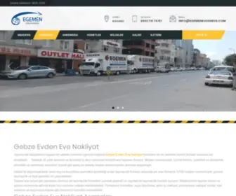 Evdenevenakliyatiniz.org(EGEMEN Nakliyat) Screenshot