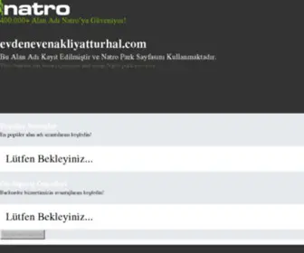 Evdenevenakliyatturhal.com(Evden Eve Nakliyat) Screenshot