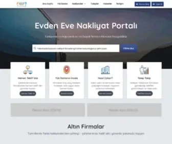 Evdenevenakliyeat.com(Evden Eve Nakliyat portal) Screenshot