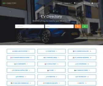 Evdirectory.co(EV directory) Screenshot