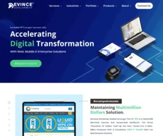 EVDPL.com(Digital Transformation) Screenshot
