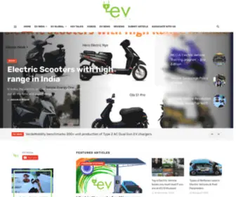 Evduniya.com(EV Duniya) Screenshot