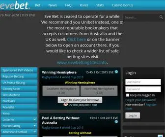 Eve-Bet.com Screenshot