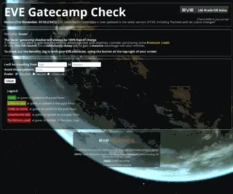 Eve-Gatecheck.space(Check before you jump) Screenshot