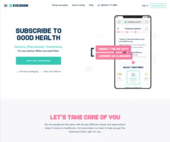 Eveadam.co.uk(Treated UK) Screenshot