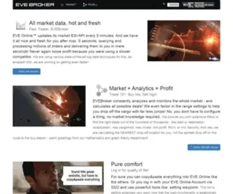 Evebroker.com(EVE Broker) Screenshot
