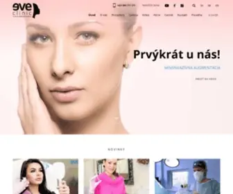 Eveclinic.sk Screenshot